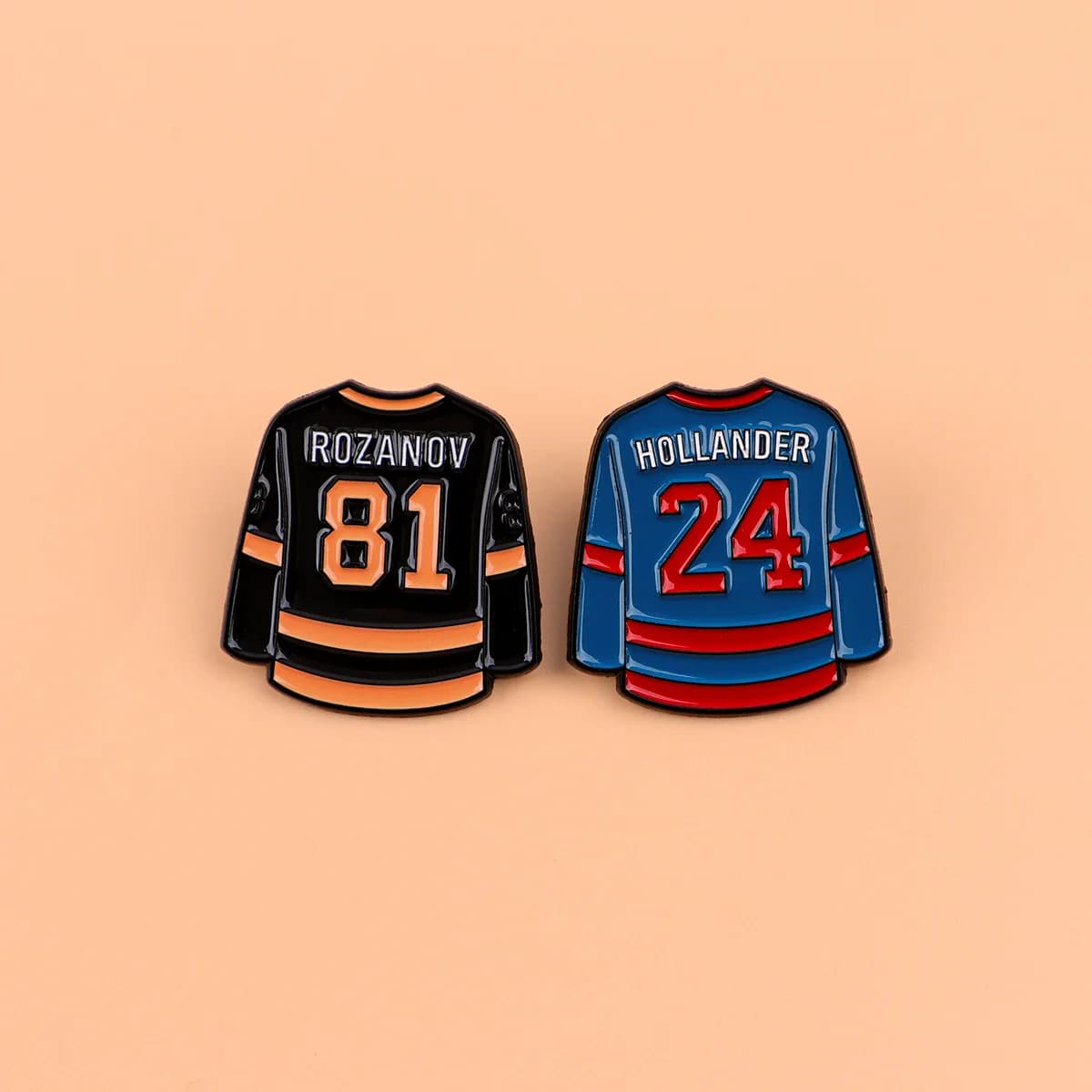 RoseDew "Heated Rivalry " Enamel Pin Canadian TV thumbnail 2